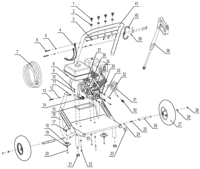 APW5105 REPLACEMENT PARTS